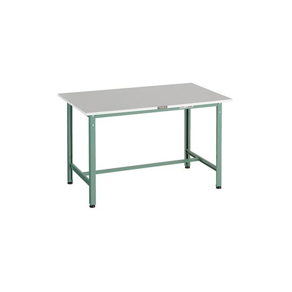 トラスコ TRUSCO オレンジブック 業務用 軽量作業台 基本タイプ グリーン 1200X750X740mm RAE2-1200 161-1301