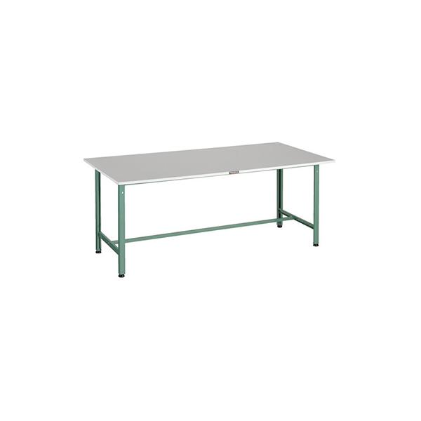 トラスコ TRUSCO オレンジブック 業務用 軽量作業台 基本タイプ グリーン 1800X900X740mm RAE2-1809 161-1322