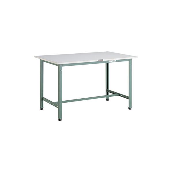 トラスコ TRUSCO オレンジブック 業務用 軽量作業台 基本タイプ グリーン 1200X750X740mm AE-1200 505-6055