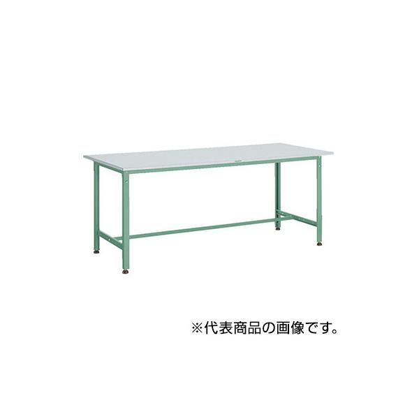 トラスコ TRUSCO オレンジブック 業務用 軽量作業台 基本タイプ グリーン 1800X900X740mm RAE-1809 238-5708