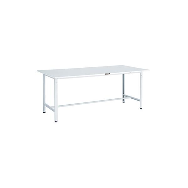 トラスコ TRUSCO オレンジブック 業務用 軽量作業台 基本タイプ ホワイト 1800X900X740mm RAE-1809 W 467-2208