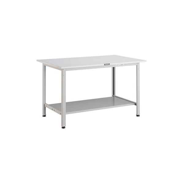 トラスコ TRUSCO オレンジブック 業務用 軽量作業台 下棚2枚付 ホワイト900X600X740mm AE-0960LT2 W 466-6771
