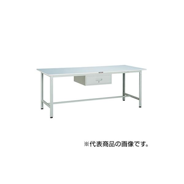 トラスコ TRUSCO オレンジブック 軽量作業台 1段引出し付 ホワイト 1800X900X740mm RAE-1809F1 W 454-5737