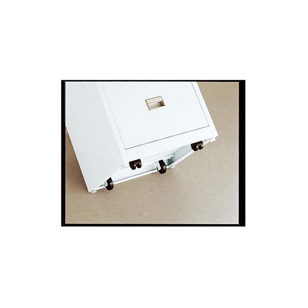 トラスコ TRUSCO 業務用 軽量作業台 3段キャビネット付 ホワイト 1800X900X740mmRAE-1809UDC111W 770-2841_1