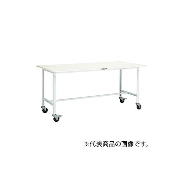 トラスコ TRUSCO 作業台 φ100mmキャスター付 ヤンググリーン 1800X900X848mm AE-1809C100 YG 454-3092