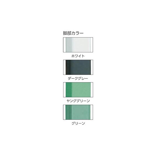 トラスコ TRUSCO 作業台 φ100mmキャスター付 ヤンググリーン 1800X900X848mm AE-1809C100 YG 454-3092_2