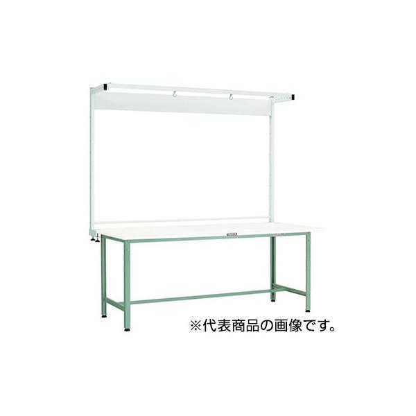 トラスコ TRUSCO 軽量作業台 ツールハンガー付 ヤンググリーン 1800X750X1948mm AE-1800THN YG 770-1594