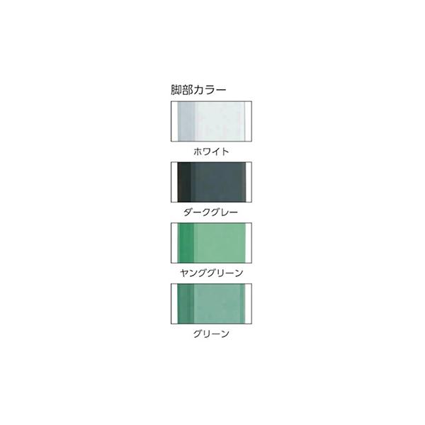 トラスコ TRUSCO オレンジブック 業務用 軽量作業台 上棚付 グリーン 1800X900X1044mm AE-1809YURB 285-2063_2
