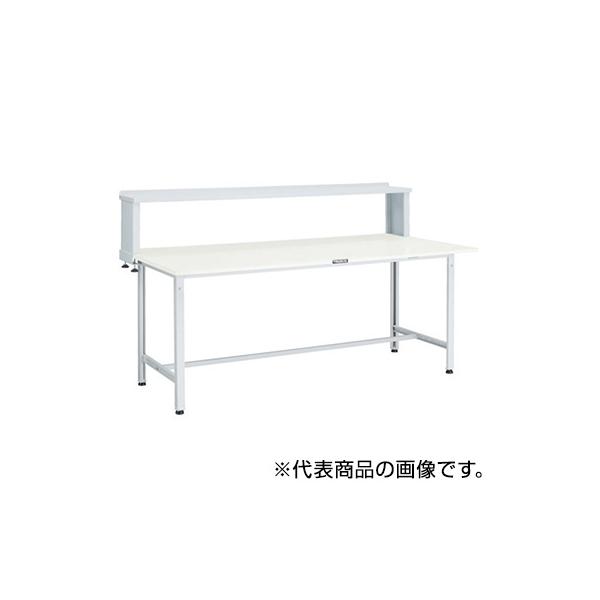 トラスコ TRUSCO オレンジブック 業務用 軽量作業台 上棚付 ホワイト1800X900X1044mm AE-1809YURBW 466-7280
