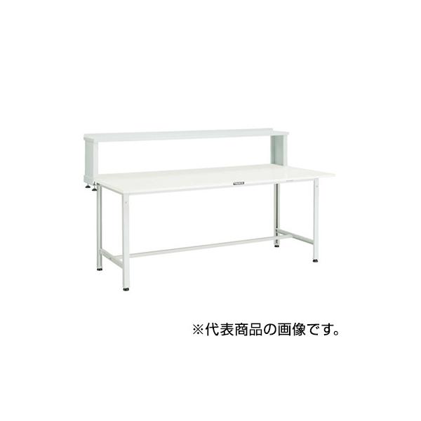 トラスコ TRUSCO 業務用 軽量作業台 上棚付 ダークグレー 1800X900X1044mm AE-1809YURB DG 454-3157