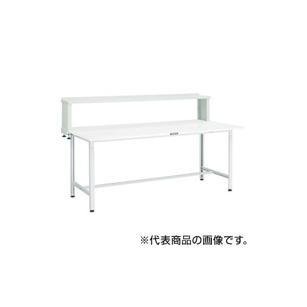 トラスコ TRUSCO 業務用 軽量作業台 上棚付 ヤンググリーン 900X600X1044mm AE-0960YURB YG 770-1462