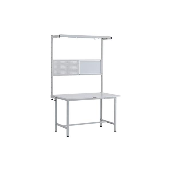 トラスコ TRUSCO 軽量作業台 オプションフルセット付 ホワイト 1200X750X1948mm RAE-1200THFS W 248-6849