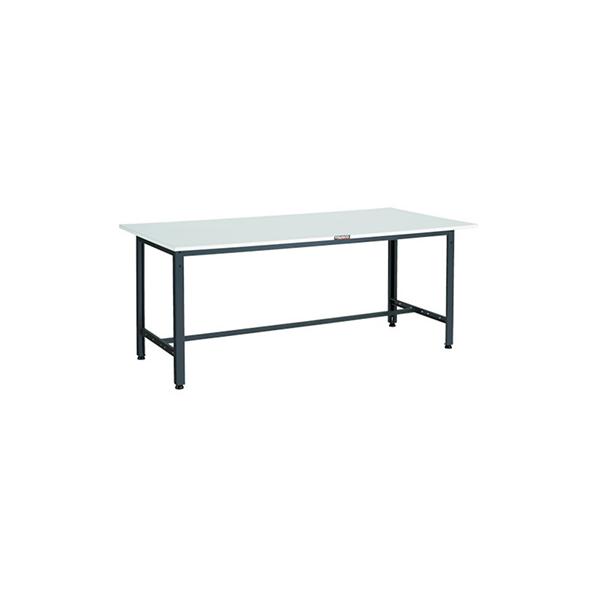 トラスコ TRUSCO 業務用 軽量作業台 基本タイプ ダークグレー 1800X900X740mm LEWR-1809 467-1350