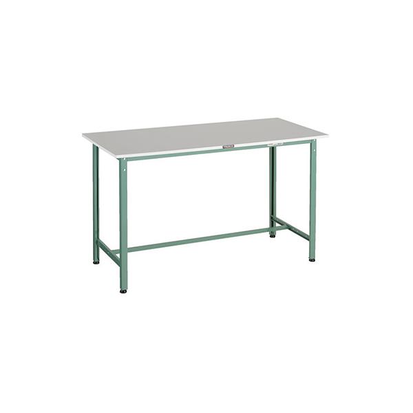 トラスコ TRUSCO 業務用 軽量立ち作業台 基本タイプ グリーン 1500X900X900mm HRAE2-1509 161-1277
