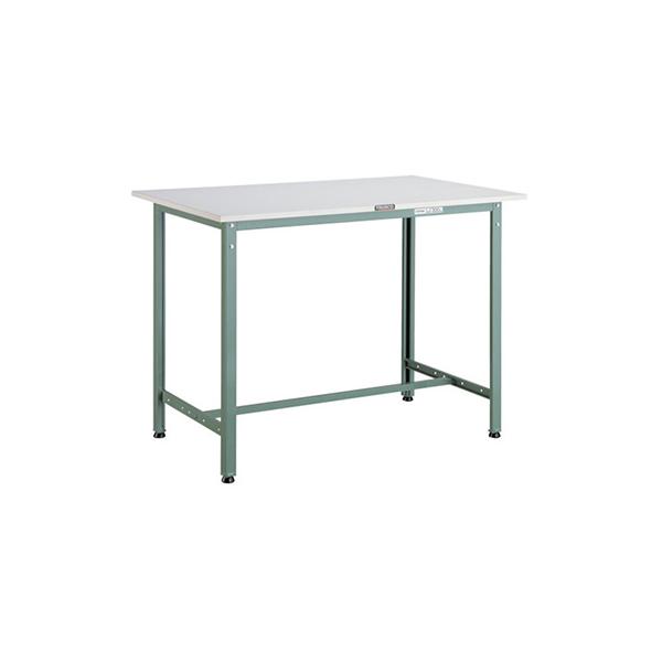 トラスコ TRUSCO 業務用 軽量立ち作業台 基本タイプ グリーン 900X600X900mm HAE-0960 240-8112