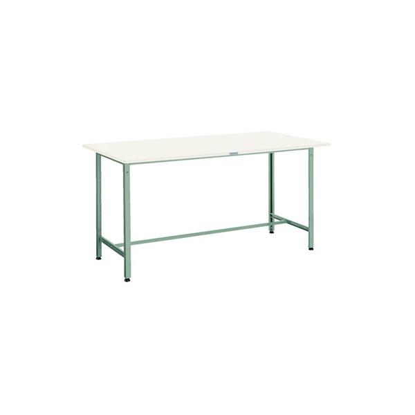 トラスコ TRUSCO 業務用 軽量立ち作業台 基本タイプ グリーン 1800X600X900mm HAE-1860 240-8350