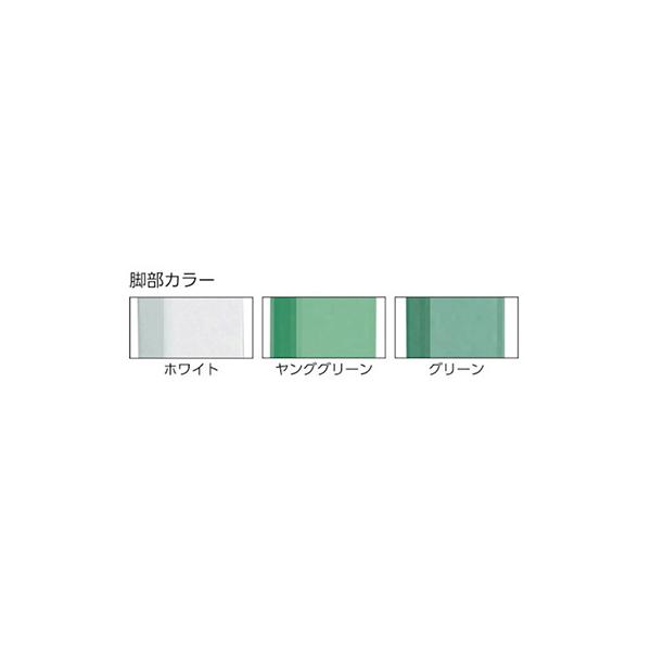 トラスコ TRUSCO 業務用 軽量立ち作業台 基本タイプ ヤンググリーン 1800X600X900mm HAE-1860 YG 466-9851_3