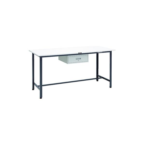 トラスコ TRUSCO 業務用 軽量立ち作業台 1段引出し付 ダークグレー 1800X750X900mm HAE-1800F1DG 868-8664 33,176円