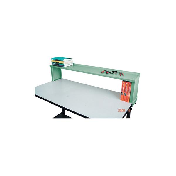 トラスコ TRUSCO 業務用 軽量立ち作業台 上棚付 ダークグレー1800X750X1204mm HRAE-1800YURB DG 868-8699_1