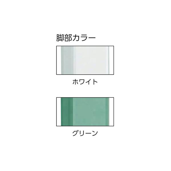 トラスコ TRUSCO オレンジブック 軽量立ち作業台 下棚2枚入り グリーン 900X600X900mm HAE-0960LT2 284-9429_2
