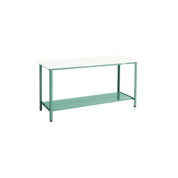 トラスコ TRUSCO オレンジブック 軽量立ち作業台 下棚2枚入り グリーン 900X600X900mm HRAE-0960LT2 770-2175