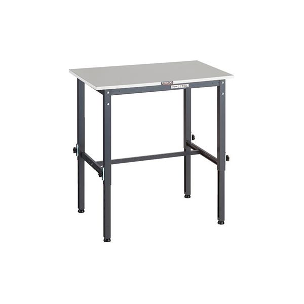 トラスコ TRUSCO 高さ調節式作業台 基本タイプ ダークグレー 900X600X650〜950mm RAEM2-0960 DG 161-1329