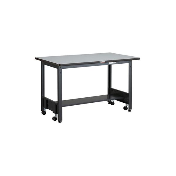 トラスコ TRUSCO 業務用 キャスターフリー作業台 基本タイプ ダークグレー 1200X750X740mm CFWP-1275 257-0980