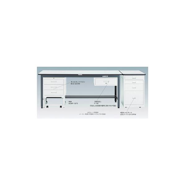 トラスコ TRUSCO 業務用 中量作業台 基本タイプ ダークグレー 1200X750X740mm AEWP-1275 241-5496_1