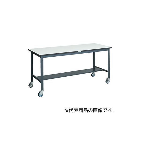トラスコ TRUSCO 業務用 中量作業台 キャスター 付 ダークグレー 1800X900X740mm AEWS-1890CU100 303-1624