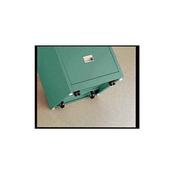 トラスコ TRUSCO 業務用 中量作業台 3段キャビネット付 グリーン 1500X750X740mm GWS-1575UDC111 466-9100_3