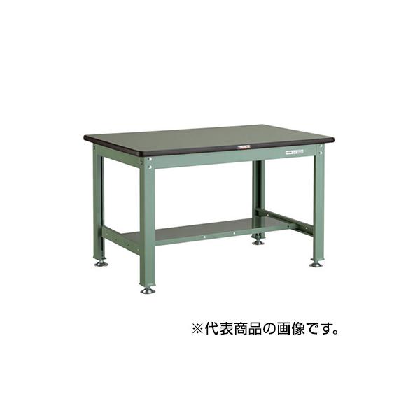トラスコ TRUSCO オレンジブック 業務用 中量作業台 基本タイプ グリーン 900X600X740mm RHW-0960 240-8929