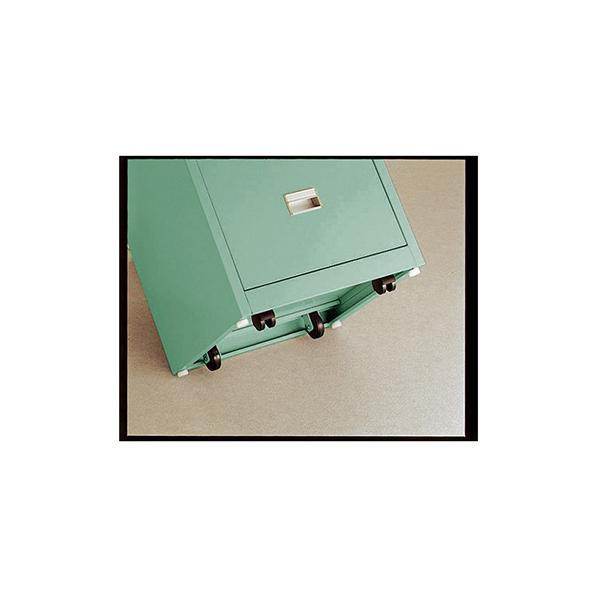 トラスコ TRUSCO 業務用 中量作業台 サイドキャビネット付 グリーン 1200X750X740mm DW-1200UDC111 454-4536_4