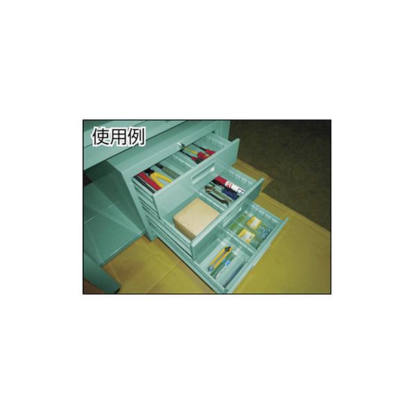 ■TRUSCO ローラーキャビネット 引出8段 50X3 100X4 150X1 TFRC341(8194922)[法人・事業所限定][直送元] トラスコ TRUSCO オレンジブック 中量作業台 3段キャビネット付