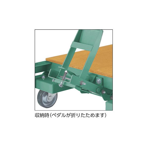 トラスコ TRUSCO オレンジブック 移動式重量作業台 基本タイプ グリーン 1800X900X740mm TWC-1809 240-6233_1