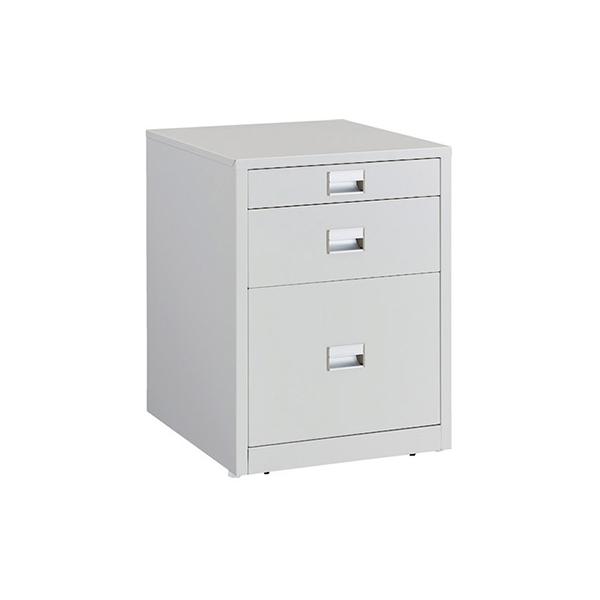 トラスコ TRUSCO オレンジブック 業務用 3段キャビネットUDC型 ホワイト 450X500X620mm UDC-111W 467-3549