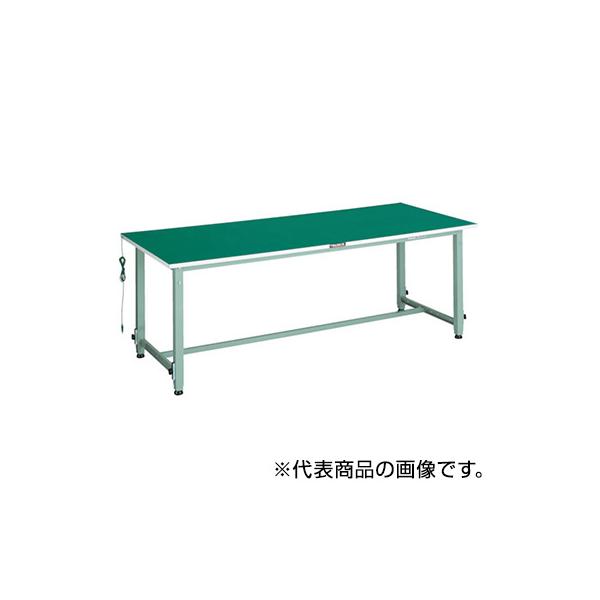 トラスコ TRUSCO 業務用 軽量高さ調節作業台「AEM型」 ホワイト1800X900X652〜952mm AEM-1809D W 454-3351