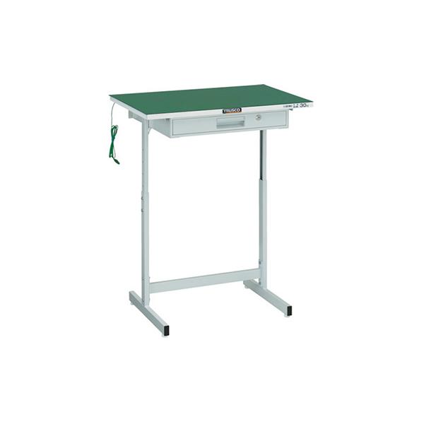 天 トラスコ TRUSCO 業務用 上下調節機能付小型作業デスク