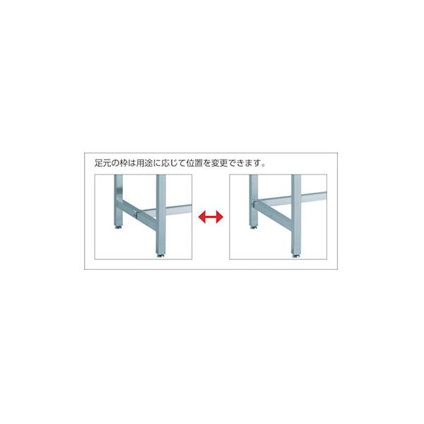 トラスコ TRUSCO オレンジブック 業務用 オールステンレス作業台 900X750X740mm SW3-0975 458-8886_2