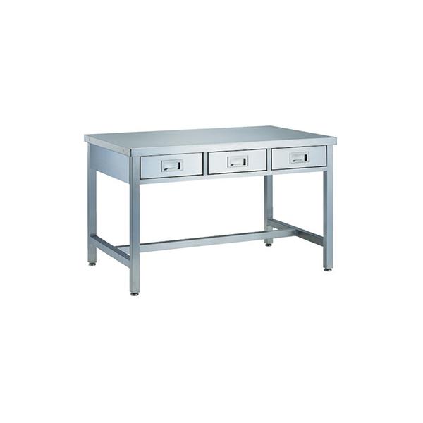 トラスコ TRUSCO オレンジブック 業務用 オールステンレス作業台 引出し付 1200X750X750mm SWD3-1275 115-3640 147,180円