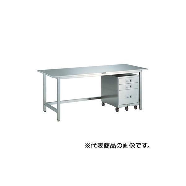 トラスコ TRUSCO オレンジブック オールステンレス作業台 ワゴン付 1200X750X740mm SW3-1275SWB 458-9092