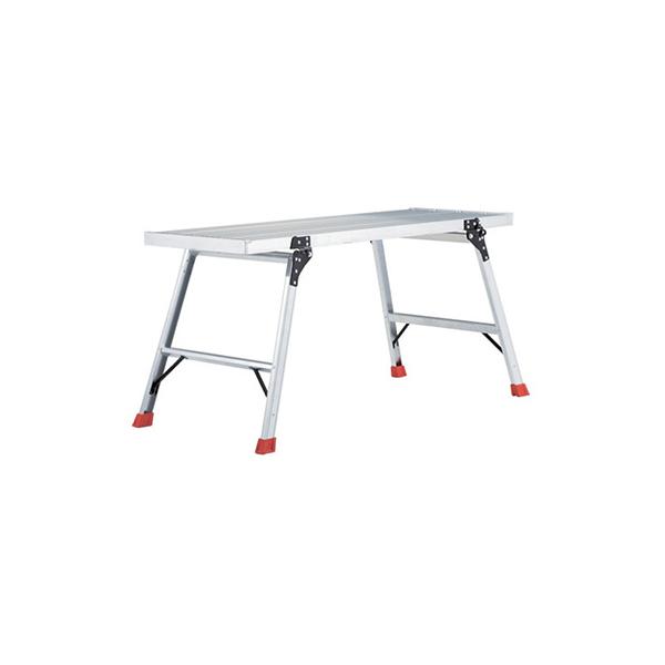 トラスコ TRUSCO オレンジブック 業務用 アルミ製折りたたみ作業台 1500X704X750mm TAL-1556 279-9693