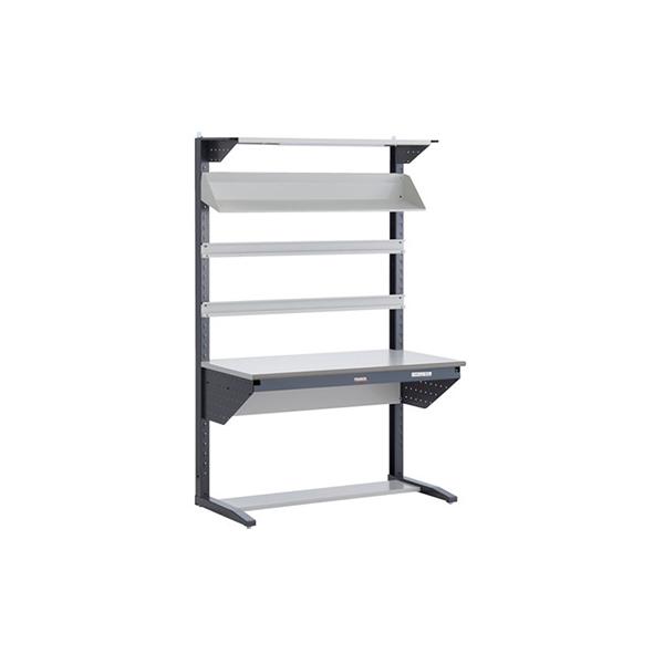 トラスコ TRUSCO オレンジブック 業務用 ライン作業台 照明付 1200X687.5X1885mm ULRT-1200EA 246-3944