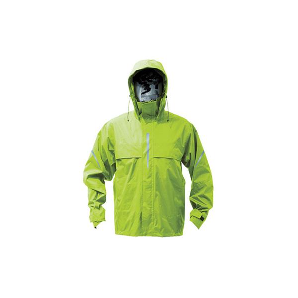 トラスコ TRUSCO オレンジブック ベンチレーション 通気孔付レインスーツ ライム Mサイズ TRW360-84-M 856-4330