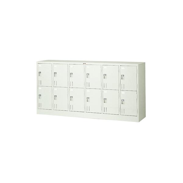 トラスコ TRUSCO オレンジブック ロッカー 鍵付き 多人数用ロッカー 南京錠タイプ SHG12B 520-8882