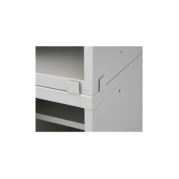 トラスコ TRUSCO オレンジブック 上置きシューズロッカー ホワイト UP-9035 382-5886