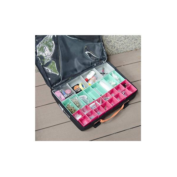 トラスコ TRUSCO オレンジブック プロ用段積みバッグプラボックス付