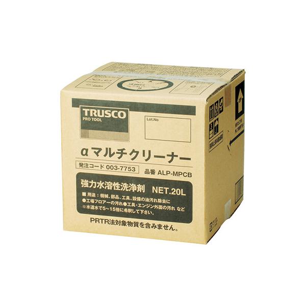 トラスコ TRUSCO オレンジブック 業務用 清掃用具 強力水溶性洗剤 「α」マルチクリーナー ALP-MPCB 003-7753 7,958円