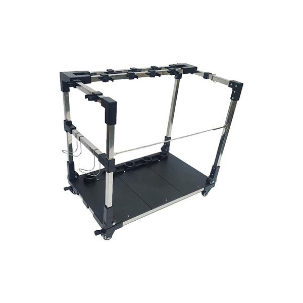 トラスコ TRUSCO オレンジブック 業務用 清掃用具 折りたたみ掃除用具保管台 TCTS-650 207-2102