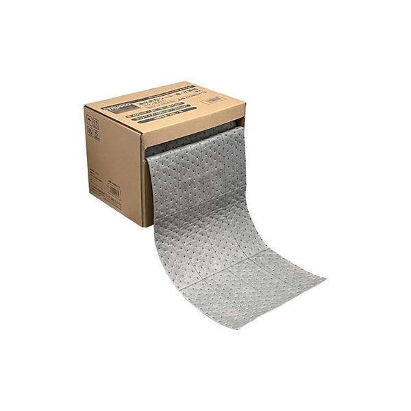 トラスコ TRUSCO オレンジブック 業務用 清掃用具 吸収シート 油・水兼用 OOWS418 199-0184