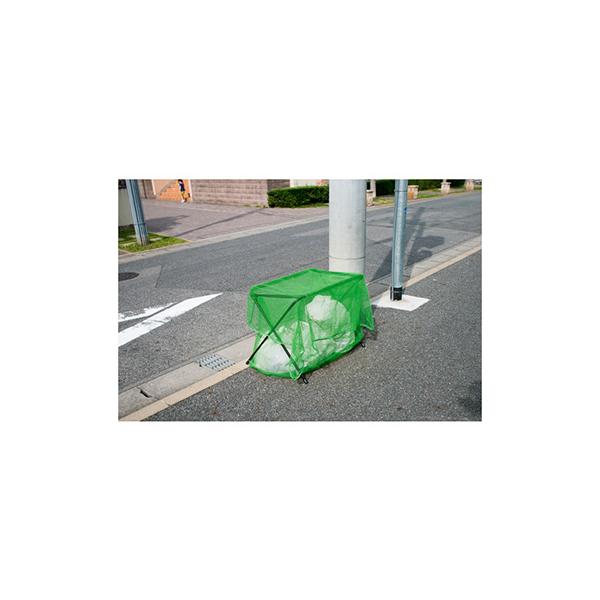 TRUSCO折りたたみ式・ネット交換可能ゴミ置き場用替えネット イエロー TGMN-H-Y 1枚 |b04 袋類 | TRUSCO折りたたみ式・ネット交換可能ゴミ置き場 グリーン